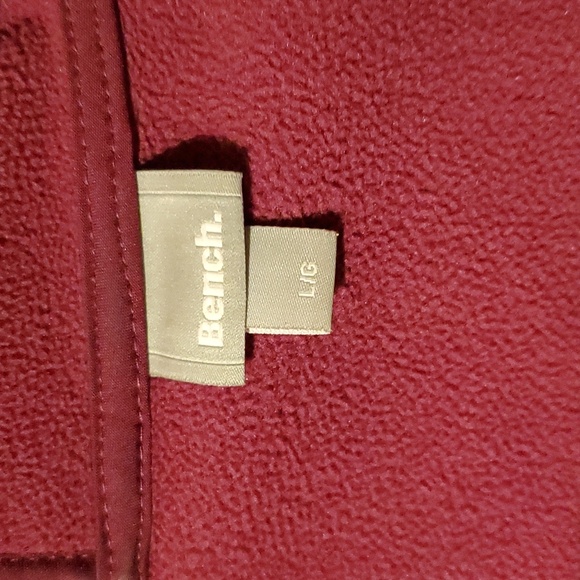 Bench size L plum waterproof fleece lined jacket with hood - Picture 2 of 4